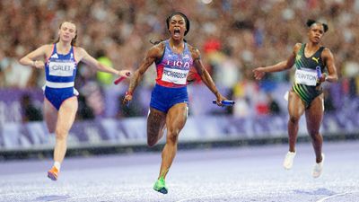 Sha'Carri Richardson Brings United States Back to Win 4x100-Meter Relay
