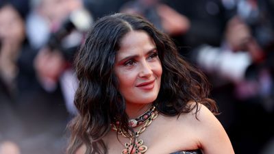 Salma Hayek just wore a striking bikini that's both affordable and supportive - it's the perfect swimwear for the last days of summer