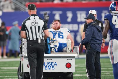 Lions lose promising lineman to a season-ending knee injury