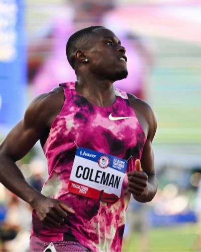 American Sprinter Christian Coleman Disqualified In Men's 4X100 Relay