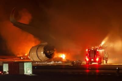 Passenger Plane Crashes In Residential Area In Vinhedo, Brazil