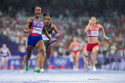 AP PHOTOS: Olympic highlights from Day 14 of the Paris Games