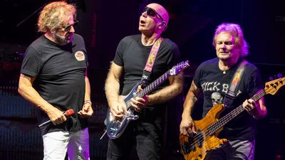 “I may need a separate amp to cover that just one song”: Joe Satriani says his next challenge on the Best Of All Worlds Tour is nailing Eddie Van Halen’s clean tone so they can play a Sammy Hagar favourite