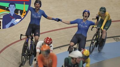 What's going on: Italian track cyclists emerge triumphant from the Madison relay maelstrom