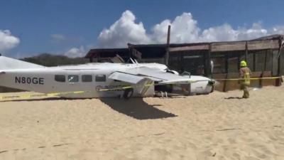 Plane Crashes Into House In Vinhedo, Brazil