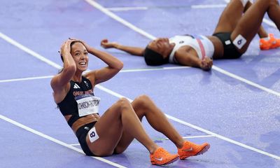 Nafi Thiam pushed to last drop of sweat by Katarina Johnson-Thompson