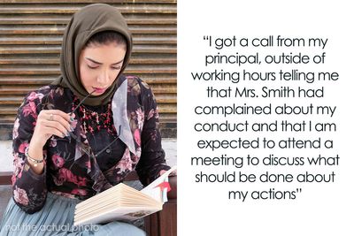 Muslim Student’s Headscarf Slips, Male Teacher Asks Female Colleague For Help, She Reports Him