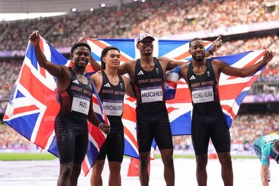 Zharnel Hughes runs through pain barrier to help GB claim relay bronze