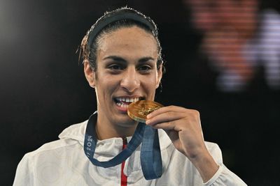 Algeria’s Imane Khelif beats Yang Liu to win boxing gold at Paris Olympics