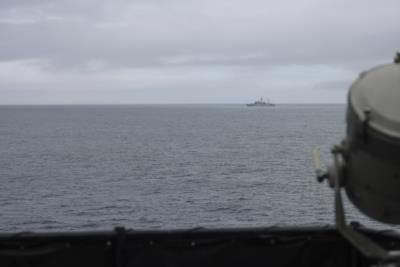 U.S. Coast Guard Monitors Russian Ship Near Alaska Waters