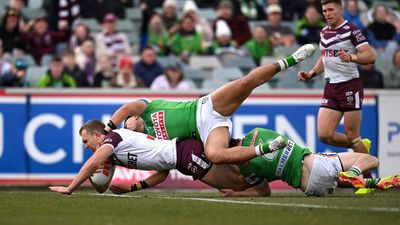 Turbo stars as Manly crush Raiders' finals hopes