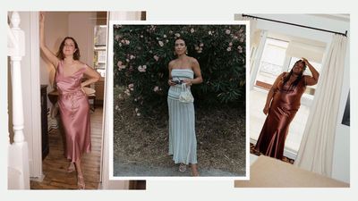 I’m a fashion editor attending a late summer wedding—these are the wedding guest outfits I’m considering