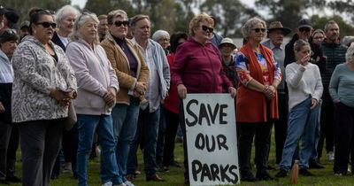 New Lambton rally at Wallarah and Blackley ovals opposes new basketball stadium