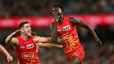 Suns all but sink Bombers' AFL finals hopes in thriller