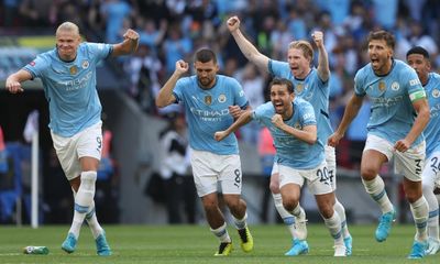 Manchester City beat United on penalties to win Community Shield