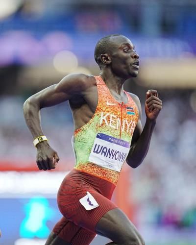 Kenyan Emmanuel Wanyonyi Wins Men's 800M Gold In Paris