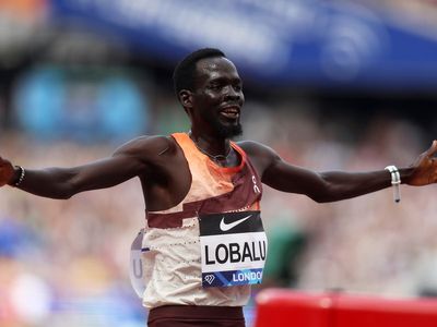 Dominic Lobalu: The refugee team athlete running for Olympic glory