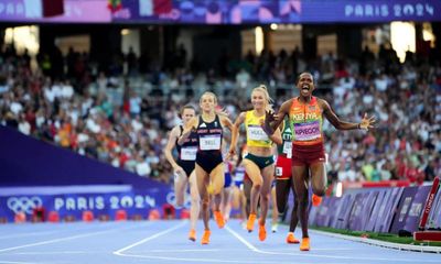 Jessica Hull claims Olympic 1500m silver behind untouchable Faith Kipyegon