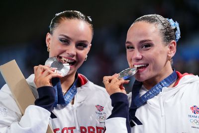 History makers in the pool as Great Britain claim first artistic swimming medal