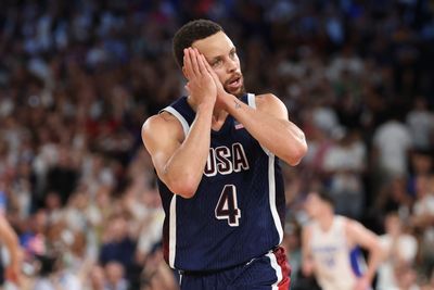 NBC’s Noah Eagle met the moment with an incredible call of Steph Curry’s gold-clinching 3-pointer