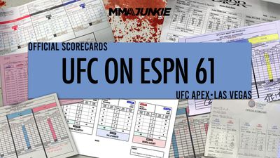 UFC on ESPN 61: Official scorecards from Las Vegas