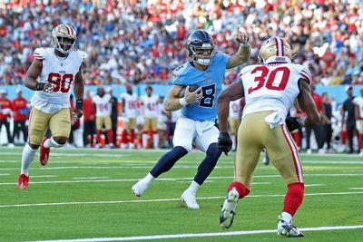 Titans QB Will Levis addresses hit he took in preseason win over 49ers