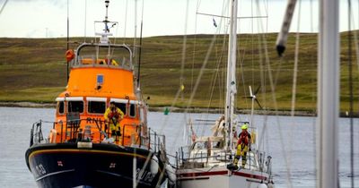 Coastguard called out for yacht 'taking in water' off coast of Scottish island