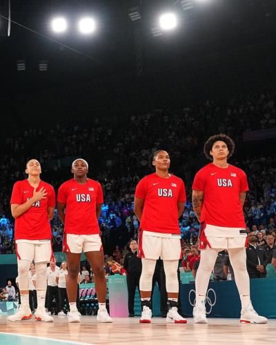 Team USA Takes Lead Against France In Women's Basketball