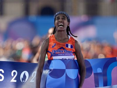 ‘Just a 100m sprint’: Sifan Hassan completes unlikely Olympic treble after winning dramatic marathon