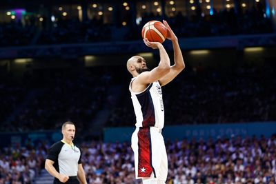 How did the Celtics Olympic trio hold up in the gold medal game?