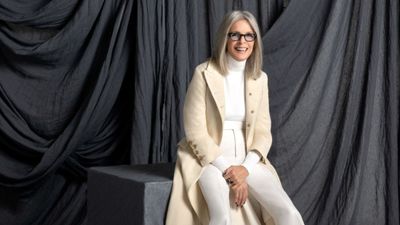 Diane Keaton's porch is a masterclass in using textiles to create inviting spaces –every item tells a story