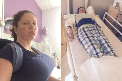 Mum who fractured back after falling off slide left with ‘Exorcist’ seizures