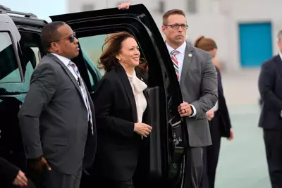 Kamala Harris raises $12m at San Francisco fundraiser with California elites Pelosi and Newsom