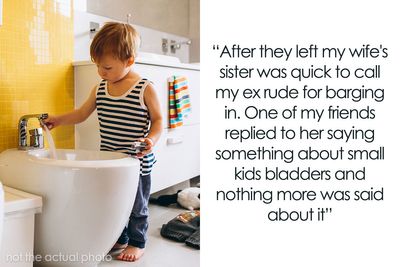 Ex-Wife Asks Man To Let Her Kid Use Bathroom, His New Wife And SIL Are Livid That He Allowed It