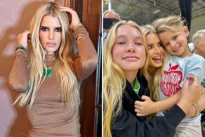 Jessica Simpson Mom-Shamed For “Weird Pose” With Daughters: “Stop With The Stupid Faces!”