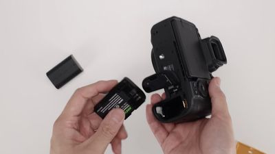 It looks like you can't use third-party batteries on the Canon EOS R5 Mark II