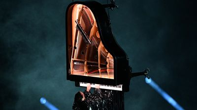 “The piano is my instrument, and I decided that by reversing it, you can see things differently”: Alain Roche on the real star of the Olympics closing ceremony - his ‘vertical floating piano’