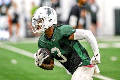 Michigan State football wide receiver dealing with minor injury after Saturday’s scrimmage