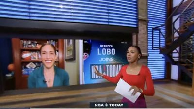 Malika Andrews Kept Her Cool As Earthquake Shook ESPN's L.A. Studio Mid-Segment