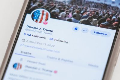 Truth Social stock takes a tumble as Trump makes his X return