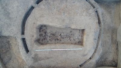 Battle axes unearthed in a cemetery in Russia may have belonged to 11th-century taxmen