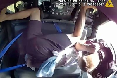 Arkansas officer fired after being caught on video beating inmate in back of patrol car