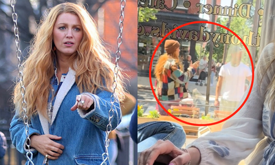 Are Blake Lively & Justin Baldoni ‘Arguing’ In This New Vid From The It Ends With Us Set? TikTokers Think So