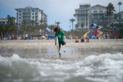 Advocates want para-surfing to be part of Paralympics after being overlooked for Los Angeles 2028