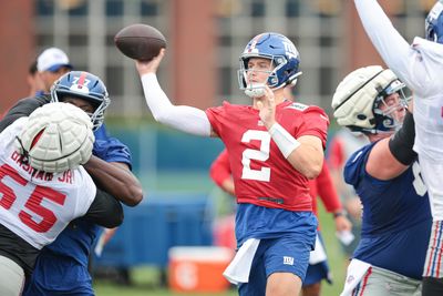 Giants’ Drew Lock is ‘100 percent’ sure he’ll be ready by Week 1