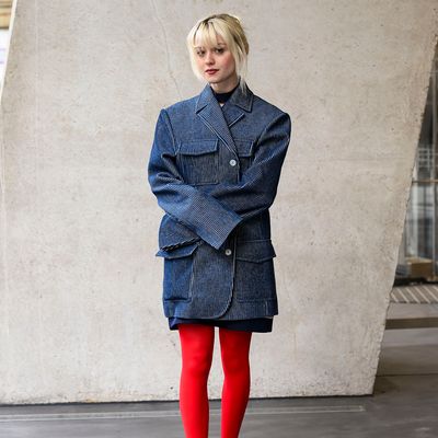 Literally everyone was wearing this colour at London Fashion Week