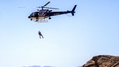 Quality video shows CHP helicopter rescuing hiker in Solano County this weekend