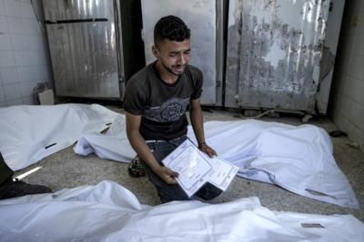 Israeli Airstrikes In Gaza Strip Leave Families Devastated