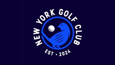 This golf club logo has a playful dual design