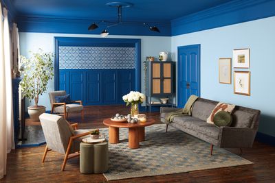 Valspar's Color of the Year for 2025 is a Punchy Primary Tone That's Perfect for Trim